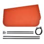 135196 | Red Rooster® Tractor & Mower Sun Shade Canopy - Top Only - 44"x44" - Orange | 135196 | Red Rooster® Tractor & Mower Sun Shade Canopy - Top Only - 44"x44" - Orange |