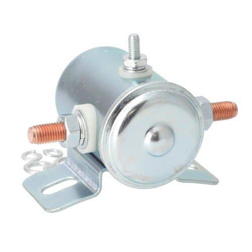 150223 | Starter Solenoid - Prestolite Style - 3 Terminal - 12 Volt - Metal Body | Allis Chalmers D10 D12 D14 D15 D17 D19 D21 |  | 70237136 | A57068 | 896217C1 | 1019398M91 | 10A19004 | 101059AS | 70241265 | 70261441 | 71127992 | 74042622 | A21045