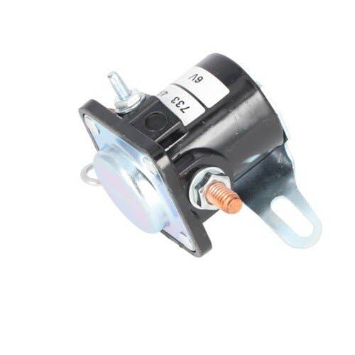 105670 | Starter Solenoid - Prestolite Style - 6 Volt - PVC Body | Allis Chalmers B C D10 D12 D14 IB WC WD WD45 WF 149 | |  | 70223334 | 6H8295 | 142364HA | AR39959 | 182330M92 | 851077M1 | 10093 | 30037 | 5F5896 | 6F5896 | DR1465 | 1509804M1 | 34554A