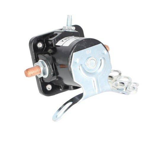105670 | Starter Solenoid - Prestolite Style - 6 Volt - PVC Body | Allis Chalmers B C D10 D12 D14 IB WC WD WD45 WF 149 | |  | 70223334 | 6H8295 | 142364HA | AR39959 | 182330M92 | 851077M1 | 10093 | 30037 | 5F5896 | 6F5896 | DR1465 | 1509804M1 | 34554A