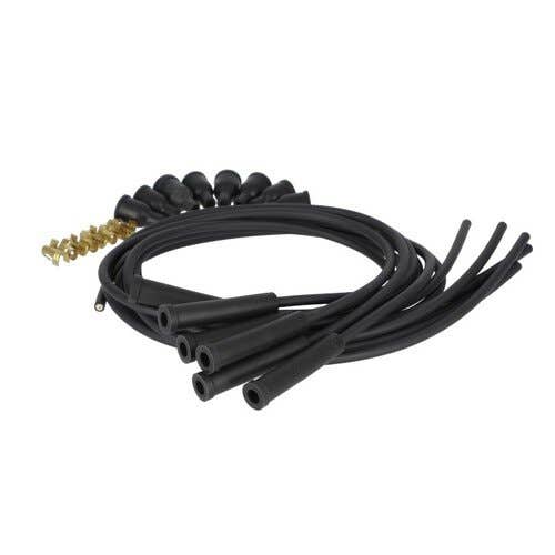 107986 | Spark Plug Wire Set - 6 Cylinder - Copper Core - Straight Boots | Allis Chalmers D19 180 185 190 190XT | Ford 6000 | International | Farmall | IH 460 560 606 656 660 706 756 806 826 856 2606 2656 2706 2806 2856 | John Deere 4010 4020 | Massey |