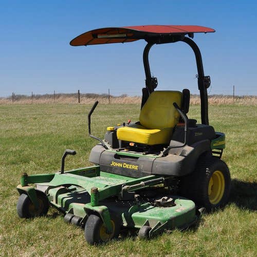 135076 | Red Rooster® Tractor & Mower Sun Shade Canopy - ROPS MT - 44"x44" - Red |