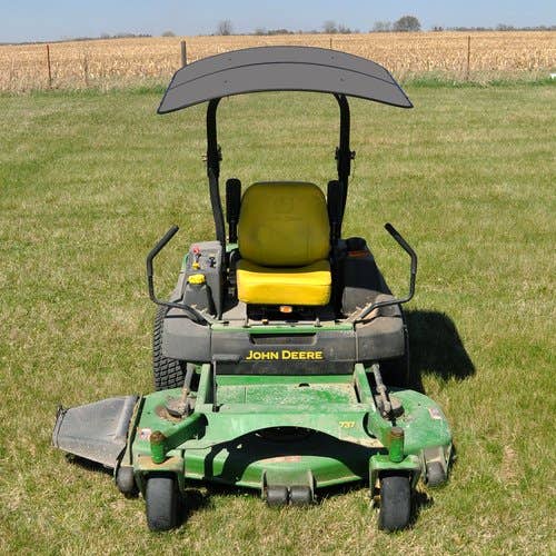 135080 | Red Rooster® Tractor & Mower Sun Shade Canopy - ROPS MT - 44"x44" - Gray | sunshade | sun shade |