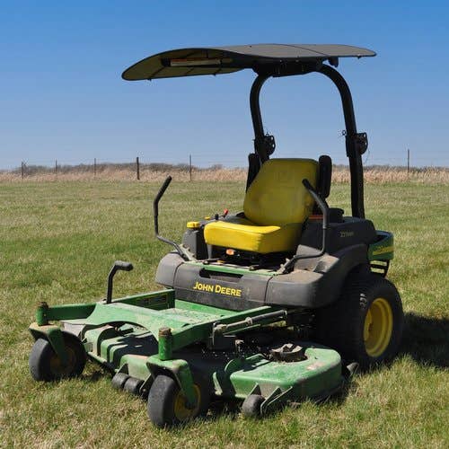 135080 | Red Rooster® Tractor & Mower Sun Shade Canopy - ROPS MT - 44"x44" - Gray | sunshade | sun shade |