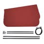 135194 | Red Rooster® Tractor & Mower Sun Shade Canopy - Top Only - 44"x44" - Red | 135194 | Red Rooster® Tractor & Mower Sun Shade Canopy - Top Only - 44"x44" - Red |