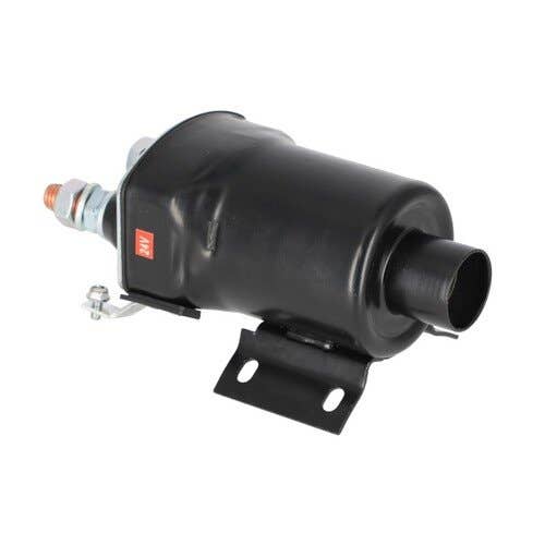105678 | Starter Solenoid - Delco Style - 24 Volt - 4 Terminal - Oval Face | Caterpillar D5 D5 D6 D6 D7 D7 814 814 920 920 |  | 7T8858 | C4TZ11390A | 4M1812 | 4R7057 | 1119849 | 6640-175 | 1115526 | 1119804 | 1119832 | 1119848 | 10451047 | 10461047