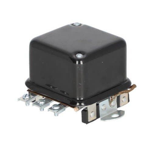 105581 | Voltage Regulator - 12 Volt - 4 Terminal - Flat Mount | International | Farmall | IH Cub Cub Lo-Boy 460 560 | Massey |  | 1118981 | 8-297 | 8040-6172 | 1118988 | 12336883 | D655 | 8-778 | GRX-297 | 121577C1 | 182548M92 | 182548M91 | 1900343M91