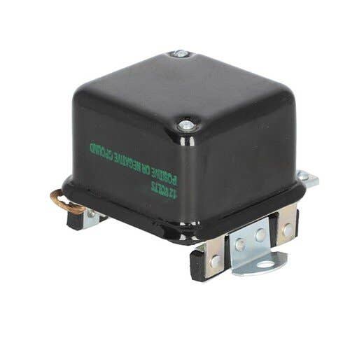 105581 | Voltage Regulator - 12 Volt - 4 Terminal - Flat Mount | International | Farmall | IH Cub Cub Lo-Boy 460 560 | Massey |  | 1118981 | 8-297 | 8040-6172 | 1118988 | 12336883 | D655 | 8-778 | GRX-297 | 121577C1 | 182548M92 | 182548M91 | 1900343M91