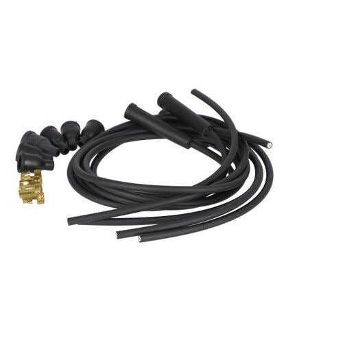 120115 | Spark Plug Wire Set - 4 Cylinder - Carbon Core - Straight Boots | Allis Chalmers B C CA D10 D12 D14 D15 D17 G WC WD WD45 170 175 | Case VA VAC 200B 300 300B 320 320 350 350 351 400 400B 430 430 440 470 480B 480B 480CK 480CK 500B 530 530 540 |
