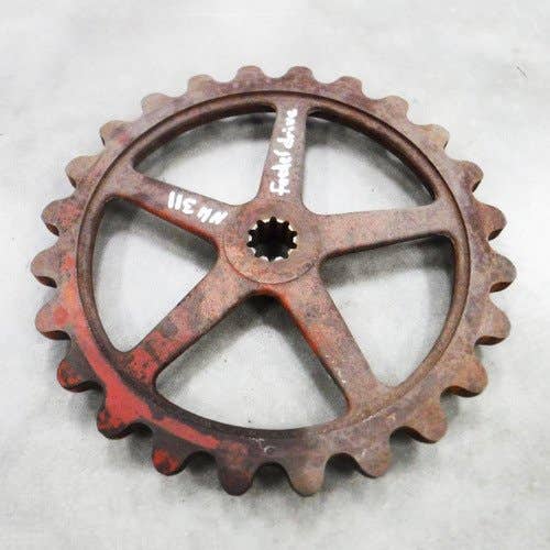 Used Feeder Drive Sprocket - 24T fits Case IH SB521 SBX520 fits New Holland BC5050 276 277 311 565 568 570 575 717W 770W 790W 86640837 Used Feeder Drive Sprocket - 24T fits Case IH SB521 SBX520 fits New Holland BC5050 276 277 311 565 568 570 575 717W 770W 790W 86640837