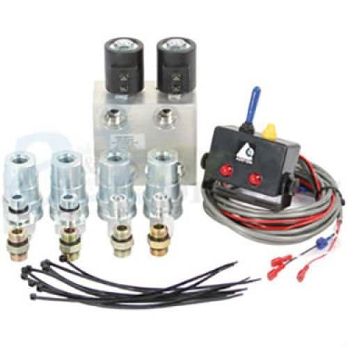 108646 | Hydraulic Multiplier 2 Circuit with Switchbox JD Couplers 12 VDC |