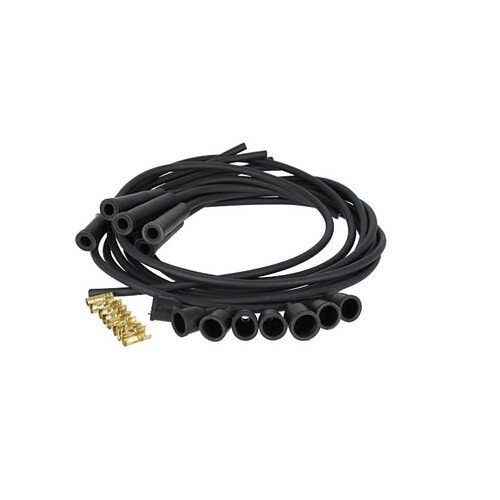 120116 | Spark Plug Wire Set - 6 Cylinder - Carbon Core - Straight Boots | Allis Chalmers D19 180 185 190 190XT | Ford 6000 | International | Farmall | IH 460 560 606 656 660 706 756 806 826 856 2606 2656 2706 2806 2856 | John Deere 4010 4020 | Massey |