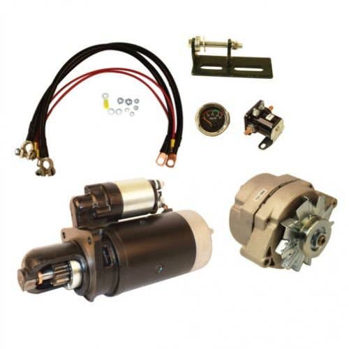 159702 | Alternator & Starter (Delco style) Conversion Kit - 24V to 12V | John Deere 3010 3020 4010 4020 |