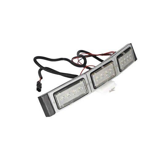 160630 | Red Rooster® LED Hood Headlight Conversion Kit - Flood Beam 3 Lights - 60W | John Deere 4050 4055 4250 4255 4450 4455 |  | RE306510 | R98632 | RE12430 | R98630 | RE577572 | R616288 | RE37450