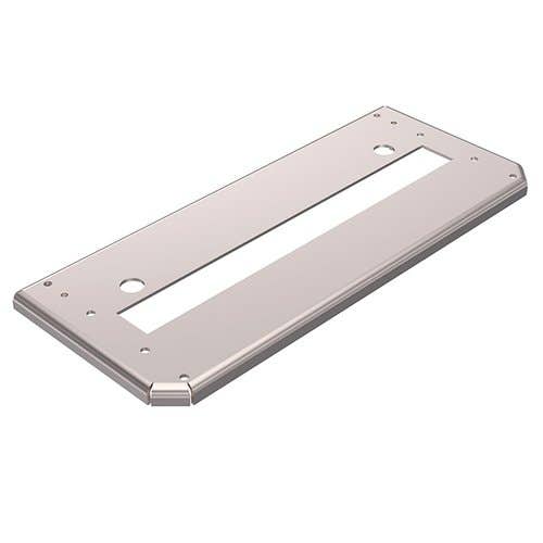 Romafa® Stainless Steel Upper Meter Housing Mount Plate fits John Deere C650 C850 1910 1900 1910 AA50064