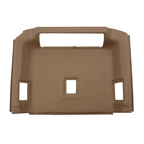 Cab Foam Headliner with Center Dome Light - Sailcloth Tan fits John Deere CTS CTSII 9400 9410 9500 9500 SH 9501 9510 SH 9600 9610 9780 CTS AH136326