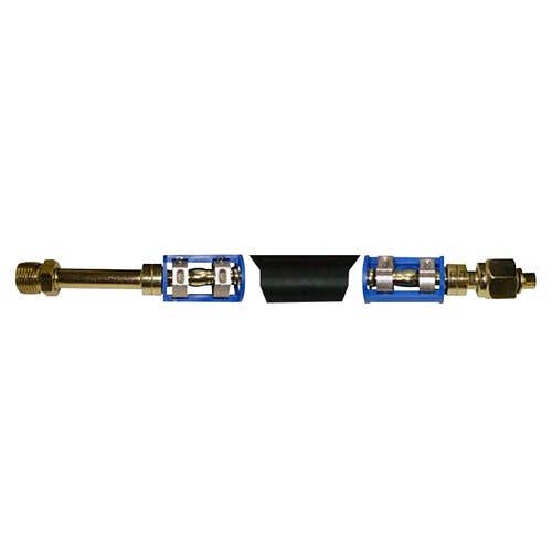 149606 | Receiver Drier to Cab Hose - Drier End - All Rubber | John Deere 4920 8120 8120T 8220 8220T 8320 8320T 8420 8420T 8520 8520T |  | RE170614