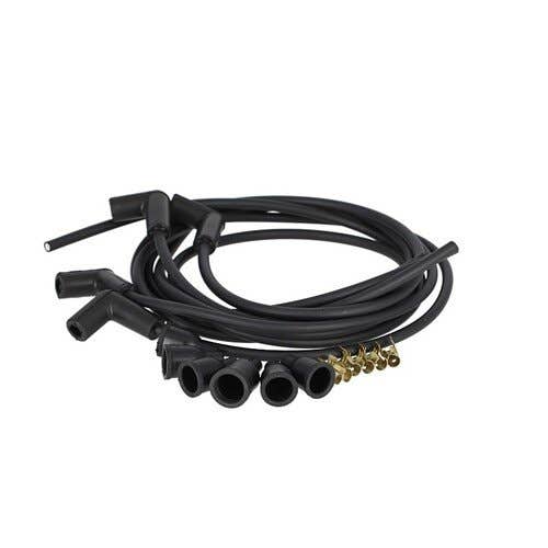 103155 | Spark Plug Wire Set - 4 Cylinder - Copper Core - 90 Degree Boots | Allis Chalmers B C CA D10 D12 D14 D15 D17 G WC WD WD45 170 175 | Case VA VAC 200B 300 300B 320 320 350 350 351 400 400B 430 430 440 470 480B 480B 480CK 480CK 500B 530 530 540 |
