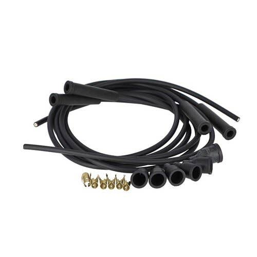 107985 | Spark Plug Wire Set - 4 Cylinder - Copper Core - Straight Boots | Allis Chalmers B C CA D10 D12 D14 D15 D17 G WC WD WD45 170 175 | Case VA VAC 200B 300 300B 320 320 350 350 351 400 400B 430 430 440 470 480B 480B 480CK 480CK 500B 530 530 540 |