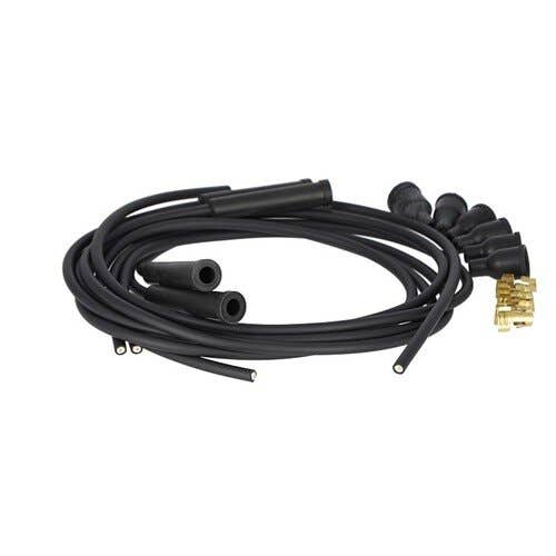 107985 | Spark Plug Wire Set - 4 Cylinder - Copper Core - Straight Boots | Allis Chalmers B C CA D10 D12 D14 D15 D17 G WC WD WD45 170 175 | Case VA VAC 200B 300 300B 320 320 350 350 351 400 400B 430 430 440 470 480B 480B 480CK 480CK 500B 530 530 540 |