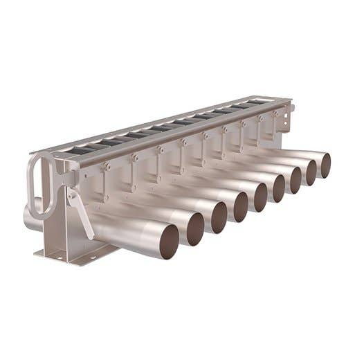 179040 | Double Shoot Collector Body/Switch Box Assembly - 9 Run |  | N37700