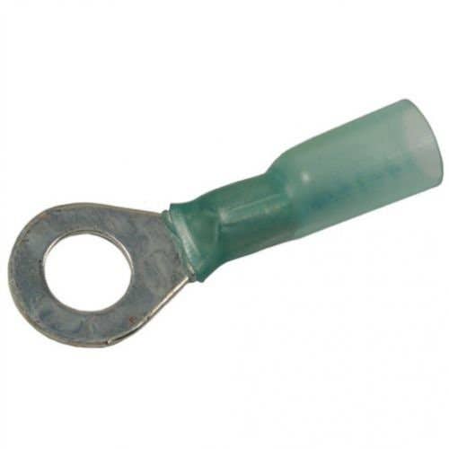 155076 | Wiring Terminal Crimp & Heat Shrink 5/16" Ring 16 14 AWG 5 Pack |