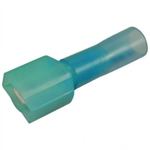 155081 | Wiring Terminal Crimp & Heat Shrink Male .250" 16 14 AWG 5 Pack |