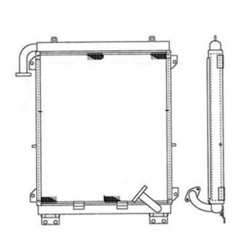 Oil Cooler - Hydraulic fits Komatsu PC200-6 PC220-6 PC220-6Z PC250LC-6 PC200-6 PC220-6 PC220-6Z PC250LC-6 20Y0321121 Oil Cooler - Hydraulic fits Komatsu PC200-6 PC220-6 PC220-6Z PC250LC-6 PC200-6 PC220-6 PC220-6Z PC250LC-6 20Y0321121