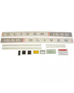 102850 | Oliver 1550 Decal Set | Vinyl | Oliver 1550 |