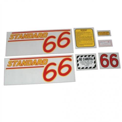 66 Standard Decal Set Red Mylar fits Oliver 66 66 Standard Decal Set Red Mylar fits Oliver 66