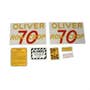 102861 | Oliver 70 Row Crop Decal Set | Mylar | Oliver 70 | 102861 | Oliver 70 Row Crop Decal Set | Mylar | Oliver 70 |