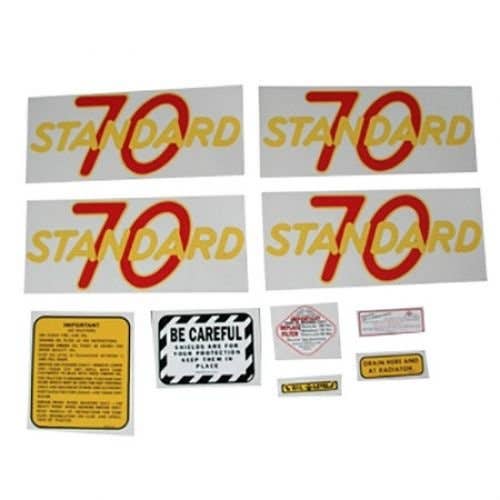 70 Standard Decal Set Mylar fits Oliver 70 