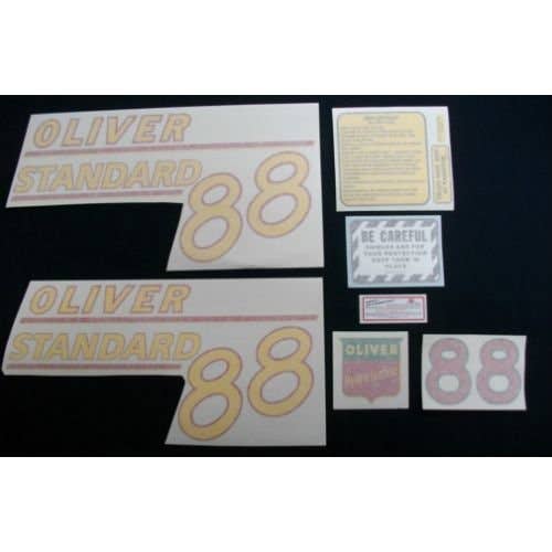 88 Standard Decal Set Yellow Vinyl fits Oliver 88 88 Standard Decal Set Yellow Vinyl fits Oliver 88