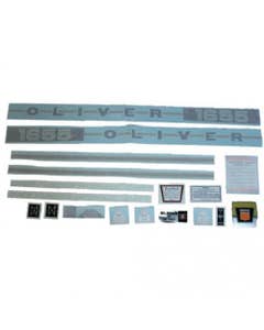 102920 | Oliver Decal Set | 1655 | Vinyl | Oliver 1655 |