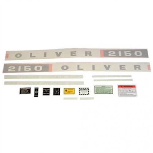 Decal Set 2150 Diesel Vinyl fits Oliver 2150 Decal Set 2150 Diesel Vinyl fits Oliver 2150