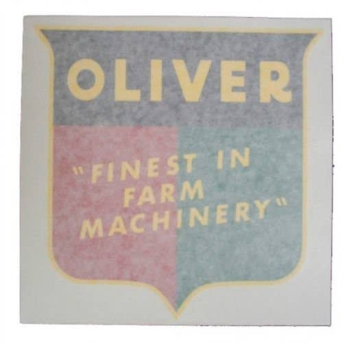 102949 | Oliver Decal Set | Finest in Farm Machinery | 8" | Vinyl | Oliver OC3 OC3 OC6 OC6 Super 44 Super 55 Super 66 Super 77 Super 88 60 66 70 77 80 88 90 99 440 550 660 770 880 950 990 995 1550 1555 1600 1650 1655 1750 1755 1800 1850 1855 1900 1950 |