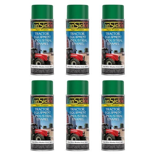 156307 | Oliver Meadow Green Tractor Paint | Aerosol | 6-Pack |