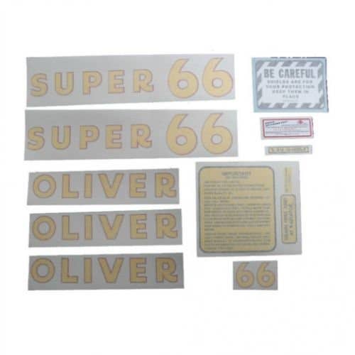102836 | Oliver Super 66 Decal Set | Vinyl | Oliver Super 66 |