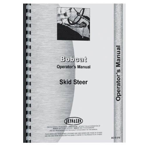 Operator's Manual fits Bobcat 371 Operator's Manual fits Bobcat 371