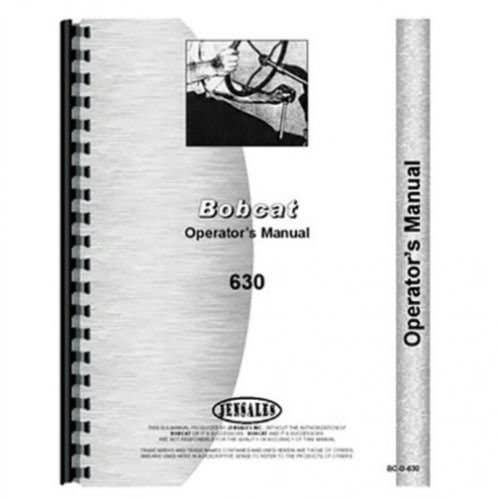 125574 | Operator's Manual | Bobcat 630 |