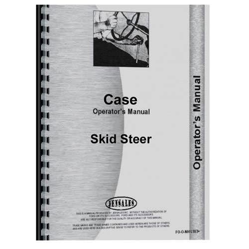 Operator's Manual fits Case 1816C Operator's Manual fits Case 1816C