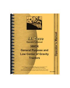 185077 | Operator's Manual | Case 380CK 380CK |