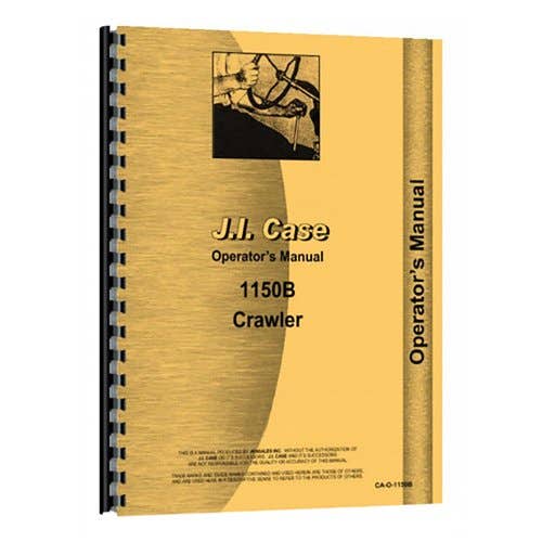 185328 | Operator's Manual | Case 1150B |