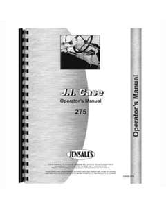 124969 | Operator's Manual | Case IH 275 |