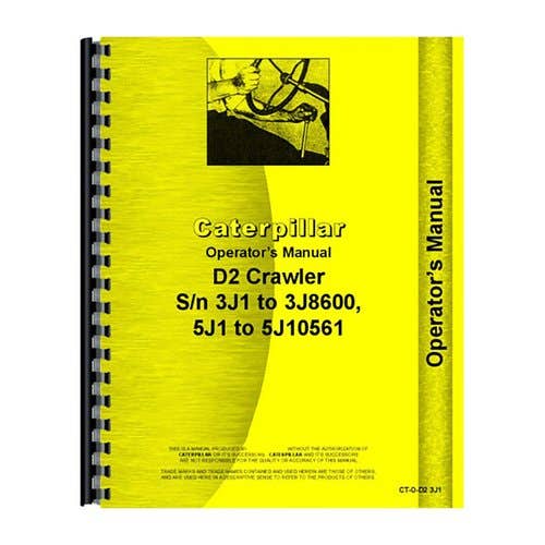 191109 | Operator's Manual | Caterpillar D2 D2 |