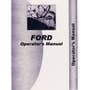 116031 | Operator's Manual | Ford 501 541 | 116031 | Operator's Manual | Ford 501 541 |