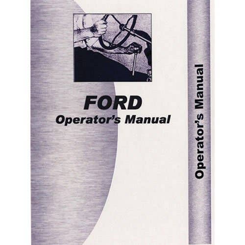 Operator's Manual fits Ford 1910 Operator's Manual fits Ford 1910