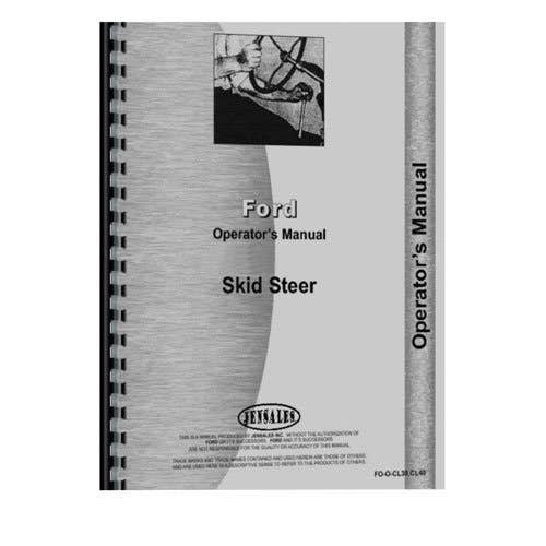122532 | Operator's Manual | Ford CL20 |