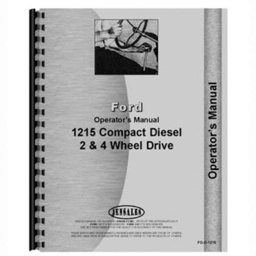 125017 | Operator's Manual | Ford 1215 |