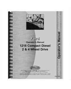 125017 | Operator's Manual | Ford 1215 |